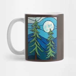 Evergreen Moon Mug